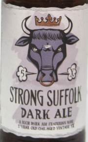 Strong Suffolk Dark Ale Etikett