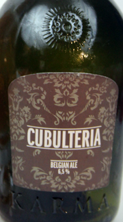 Karma Cubulteria Belgian Ale Etikett